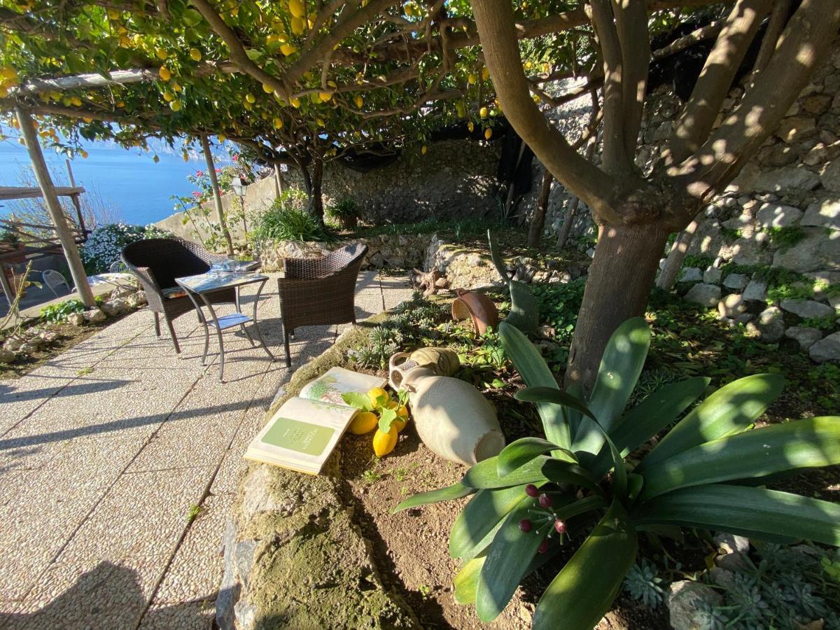Giardino Eden Villa Praiano Buitenkant foto